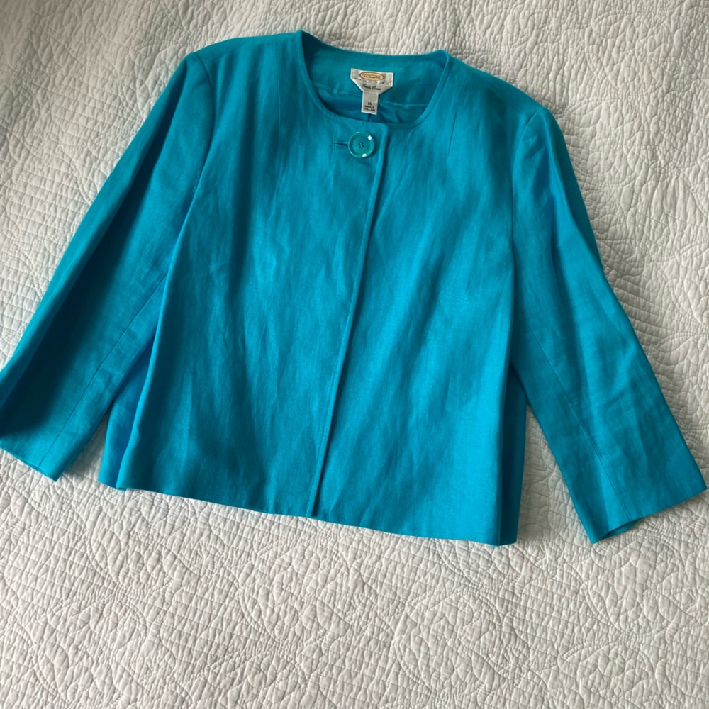 Talbots Irish Linen Jacket